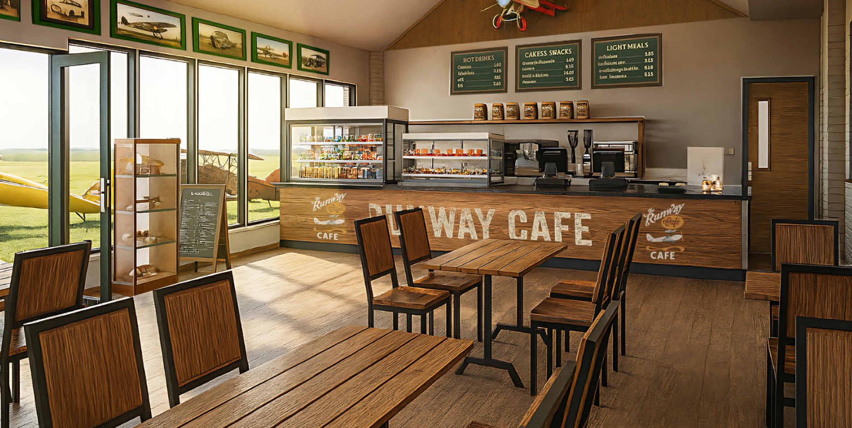 Coffee Shop Render