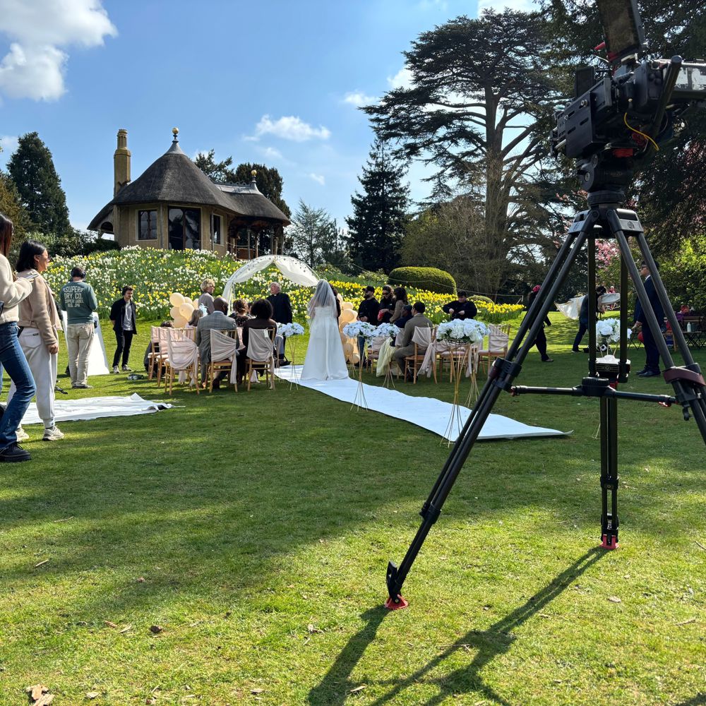 Filming In Swiss Garden 2025. © The Shuttleworth Trust. Photo Hannah Hopkinson (3)