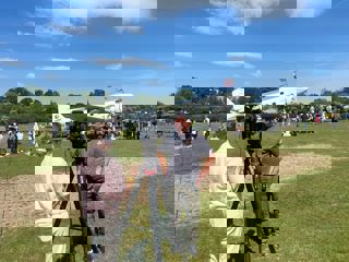 Filming At An Air Show 2025. © The Shuttleworth Trust. Photo Marc Boult