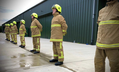 Fire Service On Parade © The Shuttleworth Trust