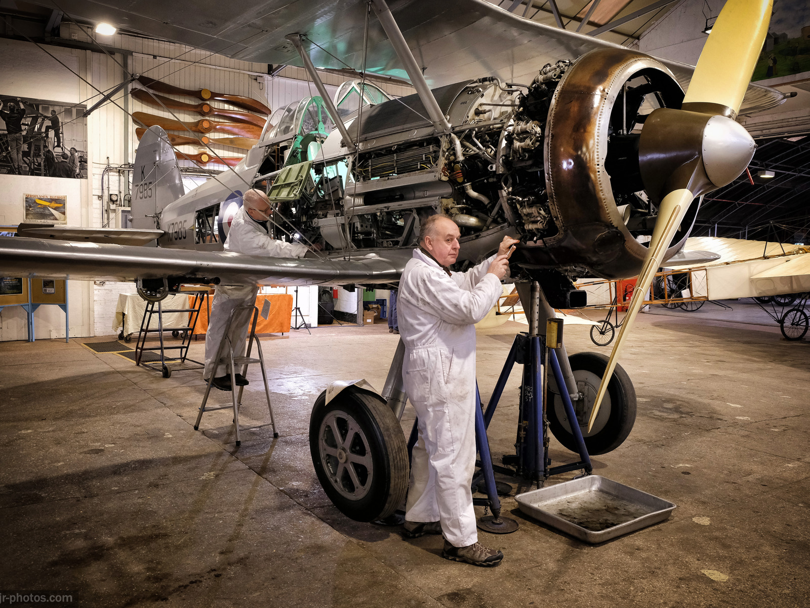 A Closer Look. Engineering Open Workshop 2022.© The Shuttleworth Trust. Photo John Robertson
