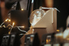Decorations At The Christmas Market. © The Shuttleworth Trust. Photo Oliver Lloyd