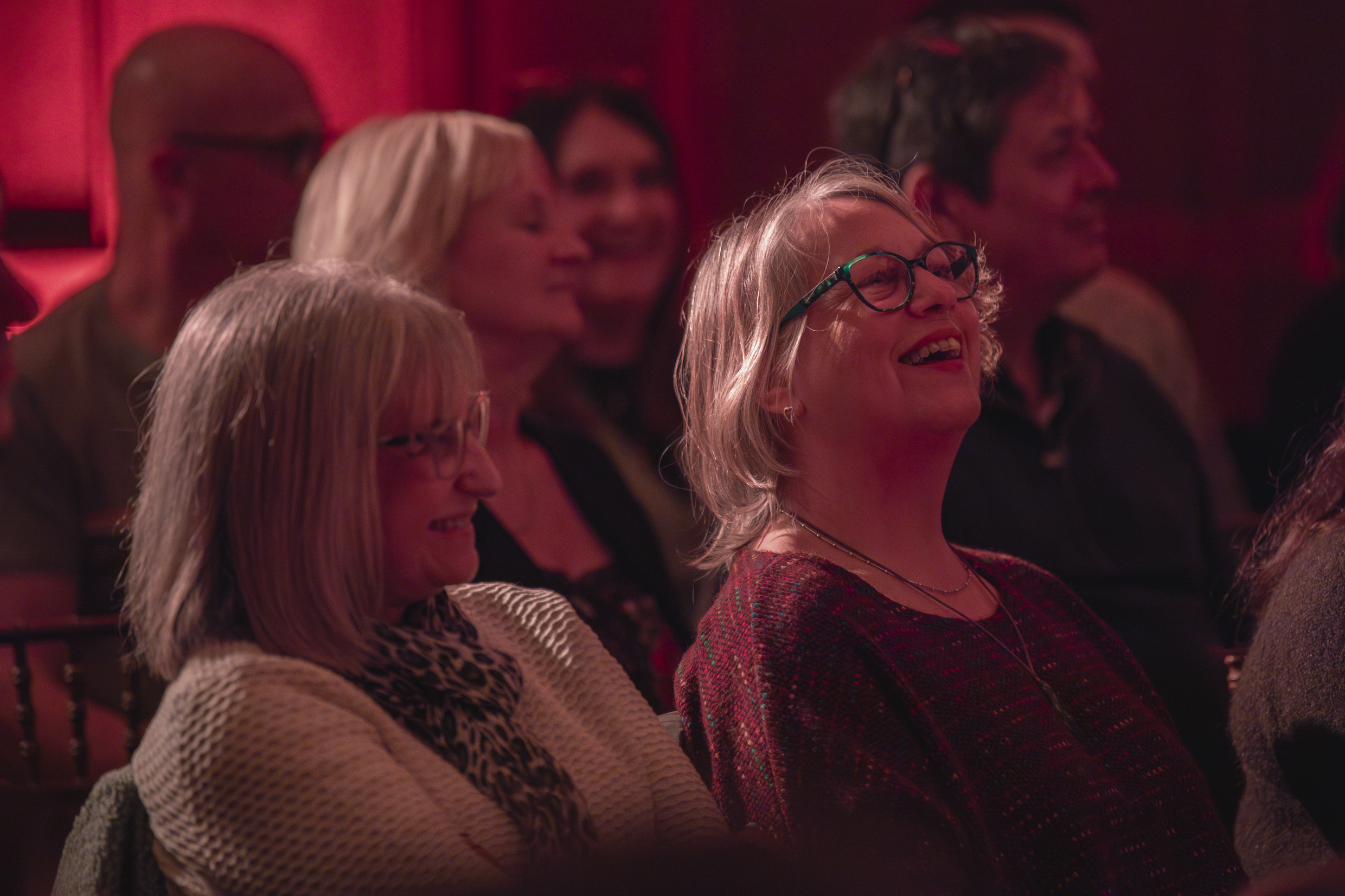Laughing Ladies Comedy Night March 2026. © The Shuttleworth Trust. Photo Phil Chaplin