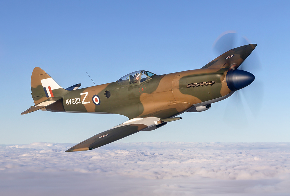 D Harbar Spitfiremkxiv MV293 Dec 2023 003SW