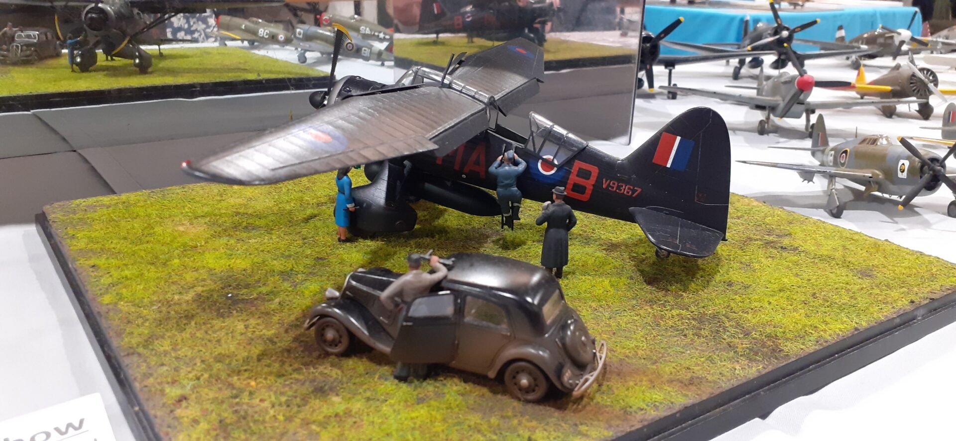 Westland Lysander Scale Model. &#xA9; The Shuttleworth Trust. Photo Stuart Anderton.