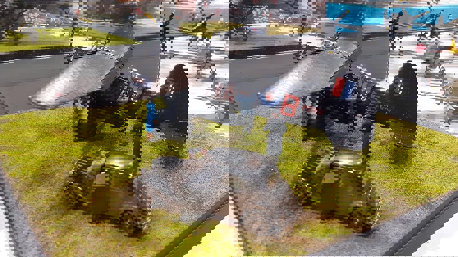 Westland Lysander Scale Model. © The Shuttleworth Trust. Photo Stuart Anderton.