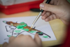 A Child Painting. Best Of British 2024 © The Shuttleworth Trust. Photo Phil Chaplin
