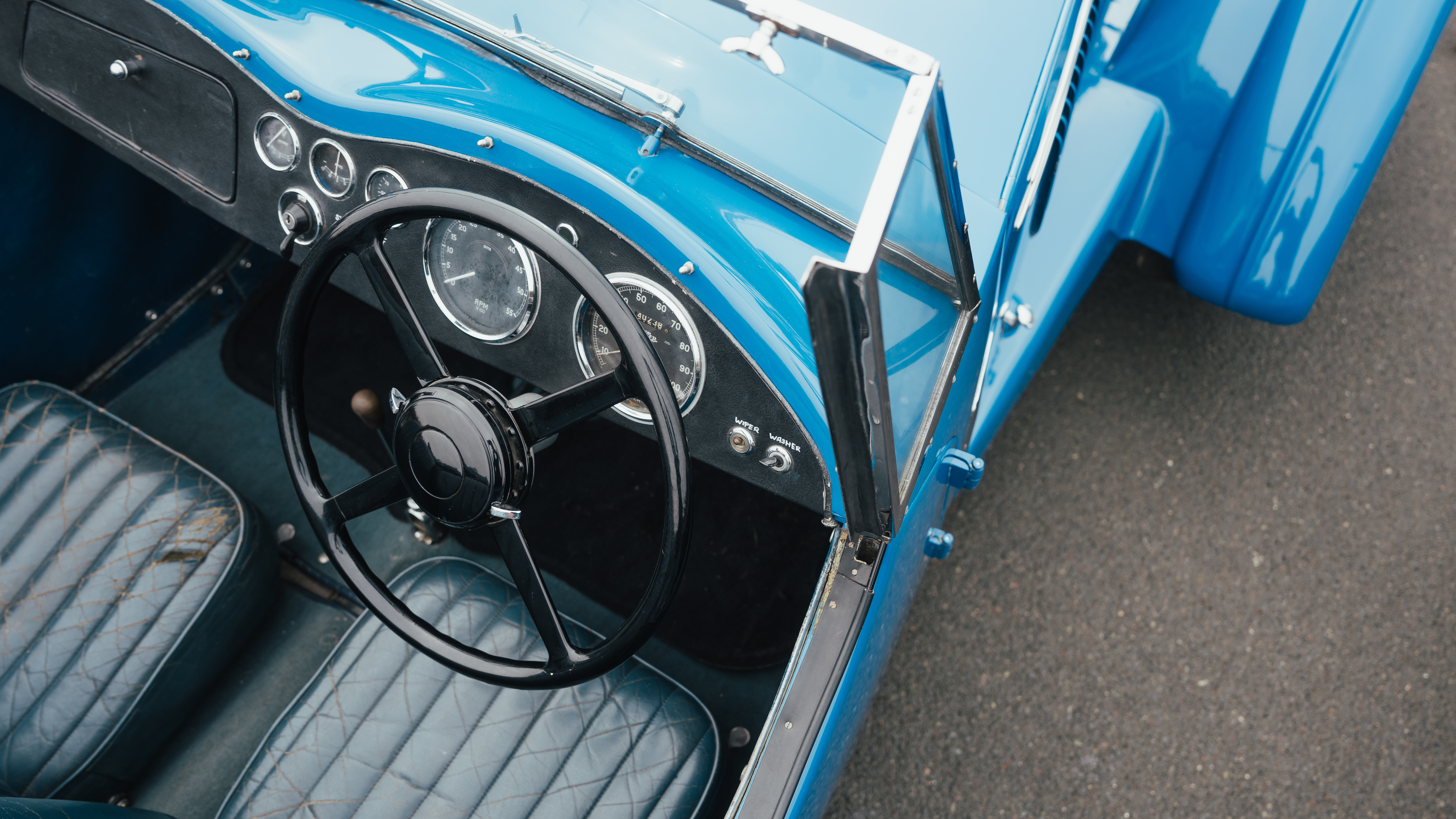Inside The Railton. Engineering Open Workshop 2025. © The Shuttleworth Trust. Photo Oliver Lloyd.