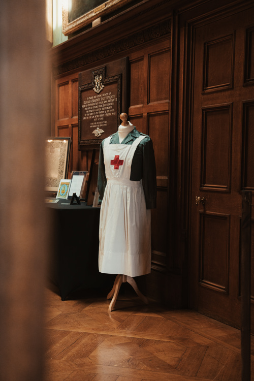 Convalescent Home Display In Shuttleworth House. Military Air Show 2025 © The Shuttleworth Trust. Photo Mach 3 Studio
