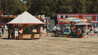 Fun Fair At Summer Fete Open Weekend 2025.© The Shuttleworth Trust. Photo Mach 3 Studio
