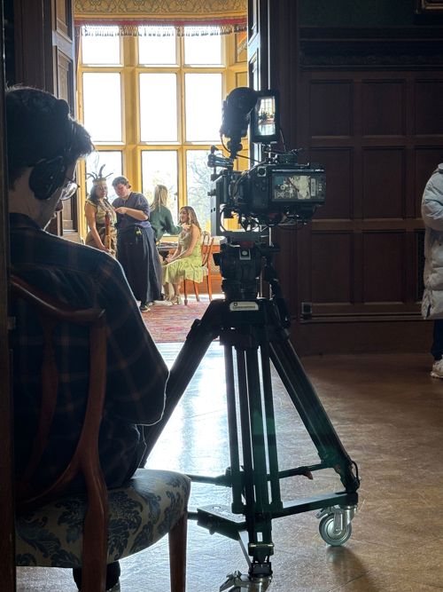 Filming In Shuttleworth House 2025. © The Shuttleworth Trust. Photo Dan Mason (6)