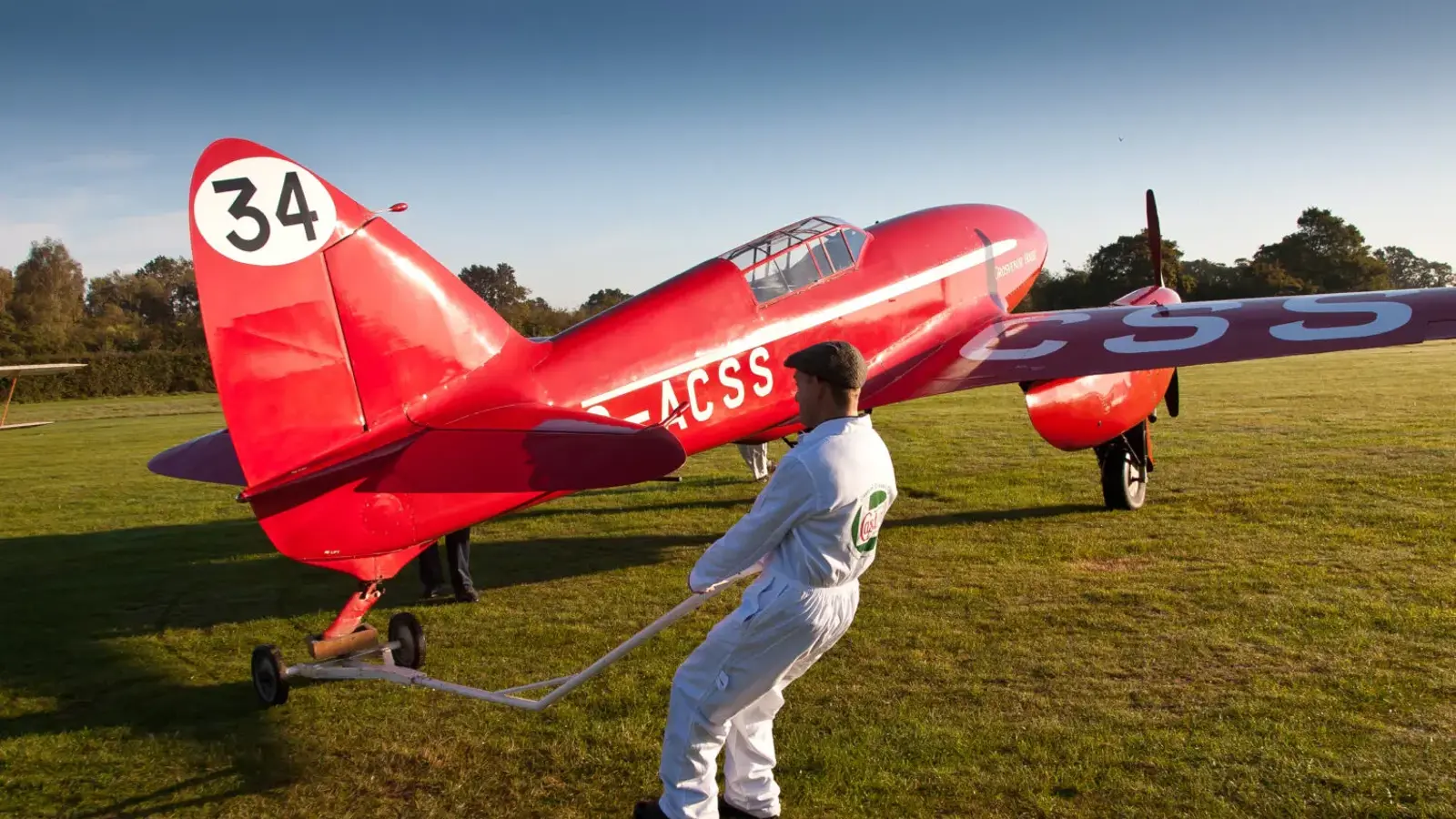 Comet Preparations. © The Shuttleworth Trust. Photo Nick Blacow.Jpg