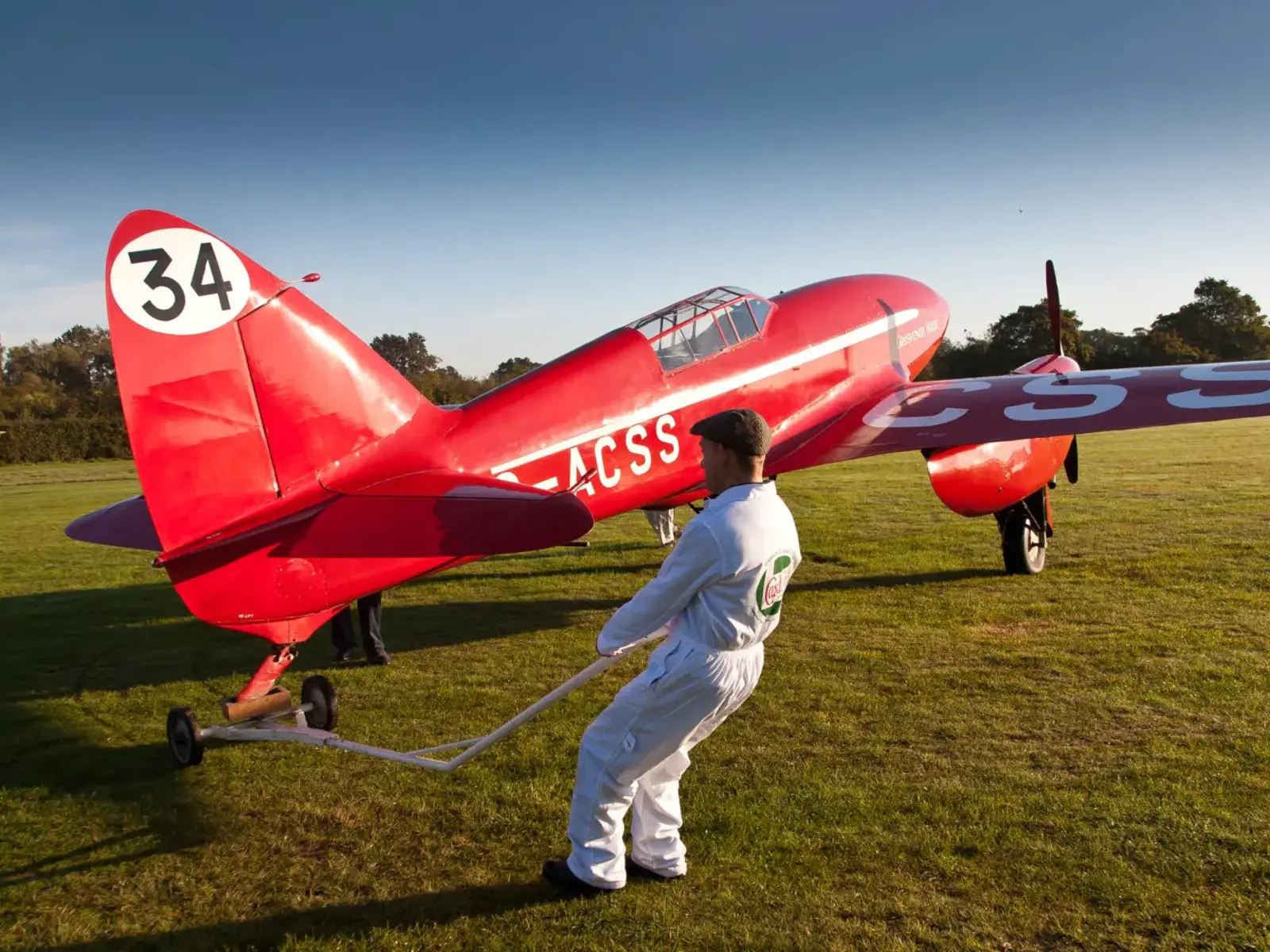 Comet Preparations. © The Shuttleworth Trust. Photo Nick Blacow.Jpg