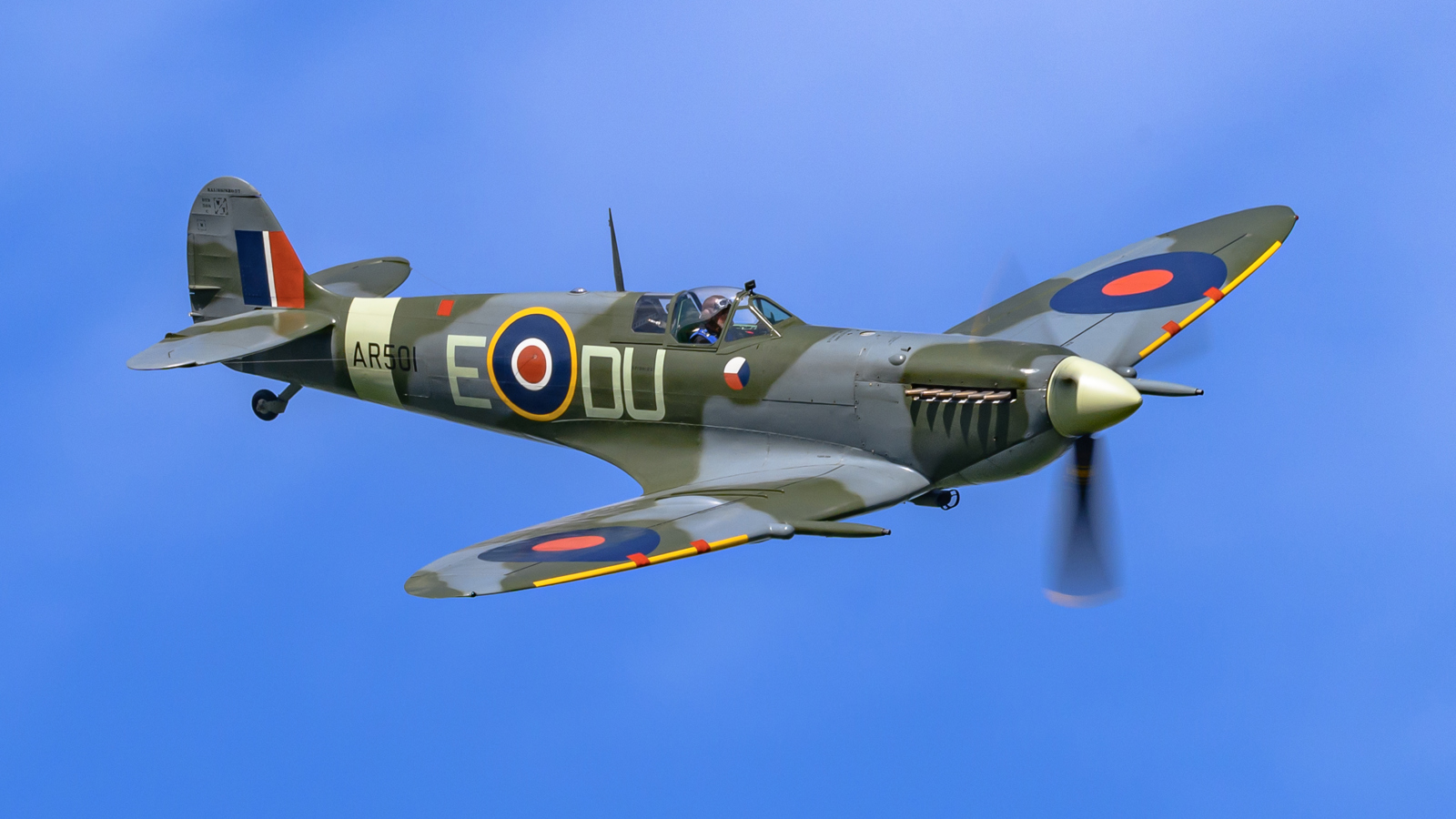 Shuttleworth Collection Supermarine Spitfire Vc © The Shuttleworth Trust. Photo Caroline Haycock