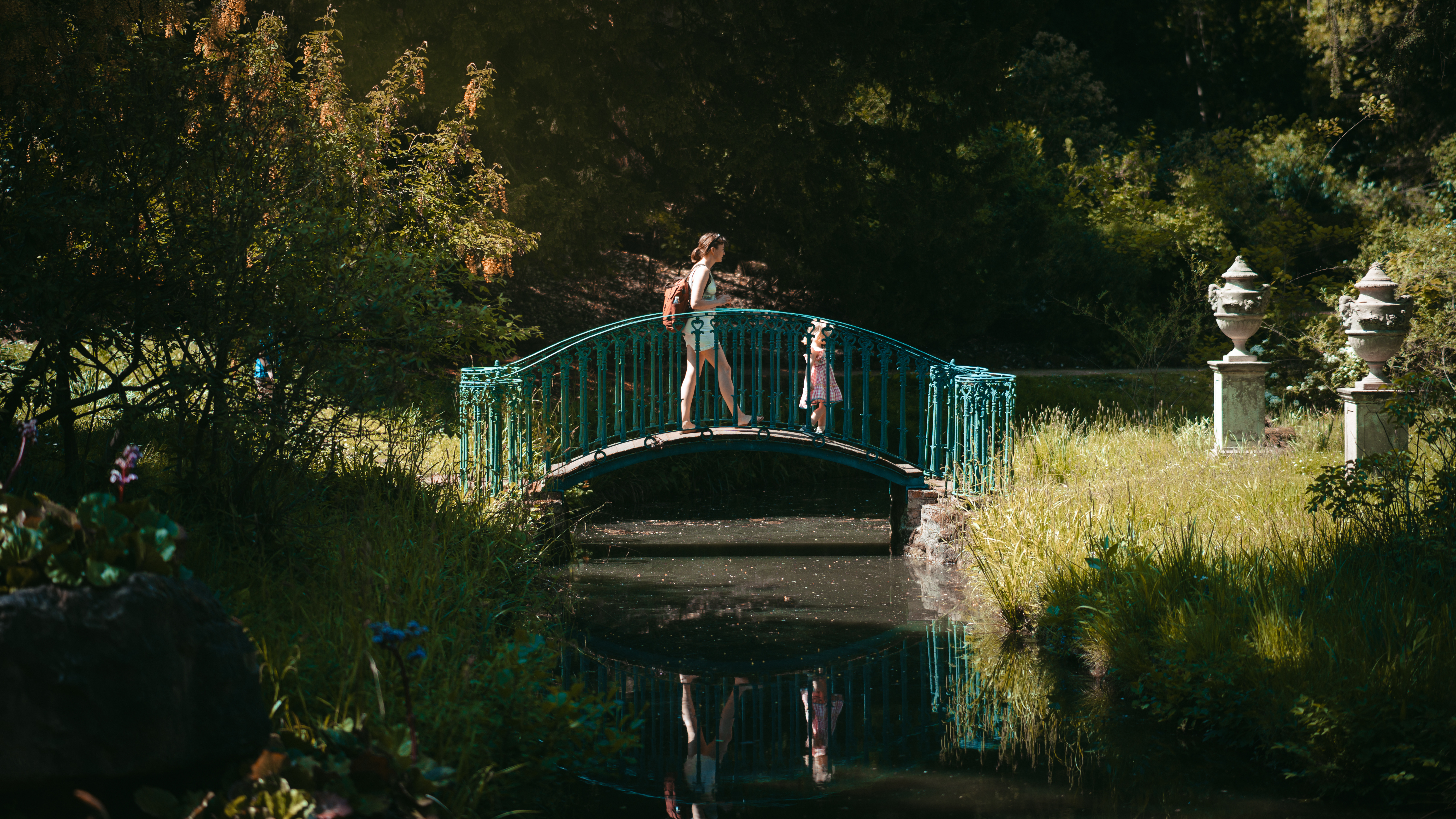 Family In Swiss Garden At Season Premiere 2025 &#xA9; The Shuttleworth Trust. Photo Mach 3 Studio