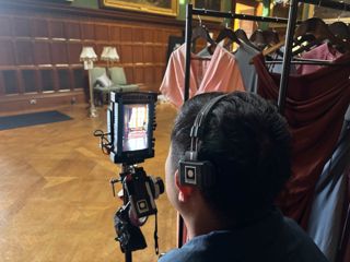 Filming In Shuttleworth House 2025. © The Shuttleworth Trust. Photo Dan Mason (4)