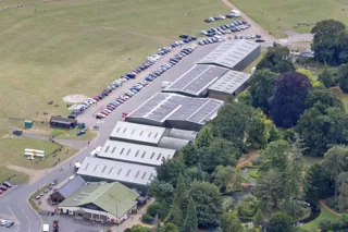 Close Up Of Solar Panels On Shuttleworth Hangars © The Shuttleworth Trust. Photo Darren Harbar.Jpg