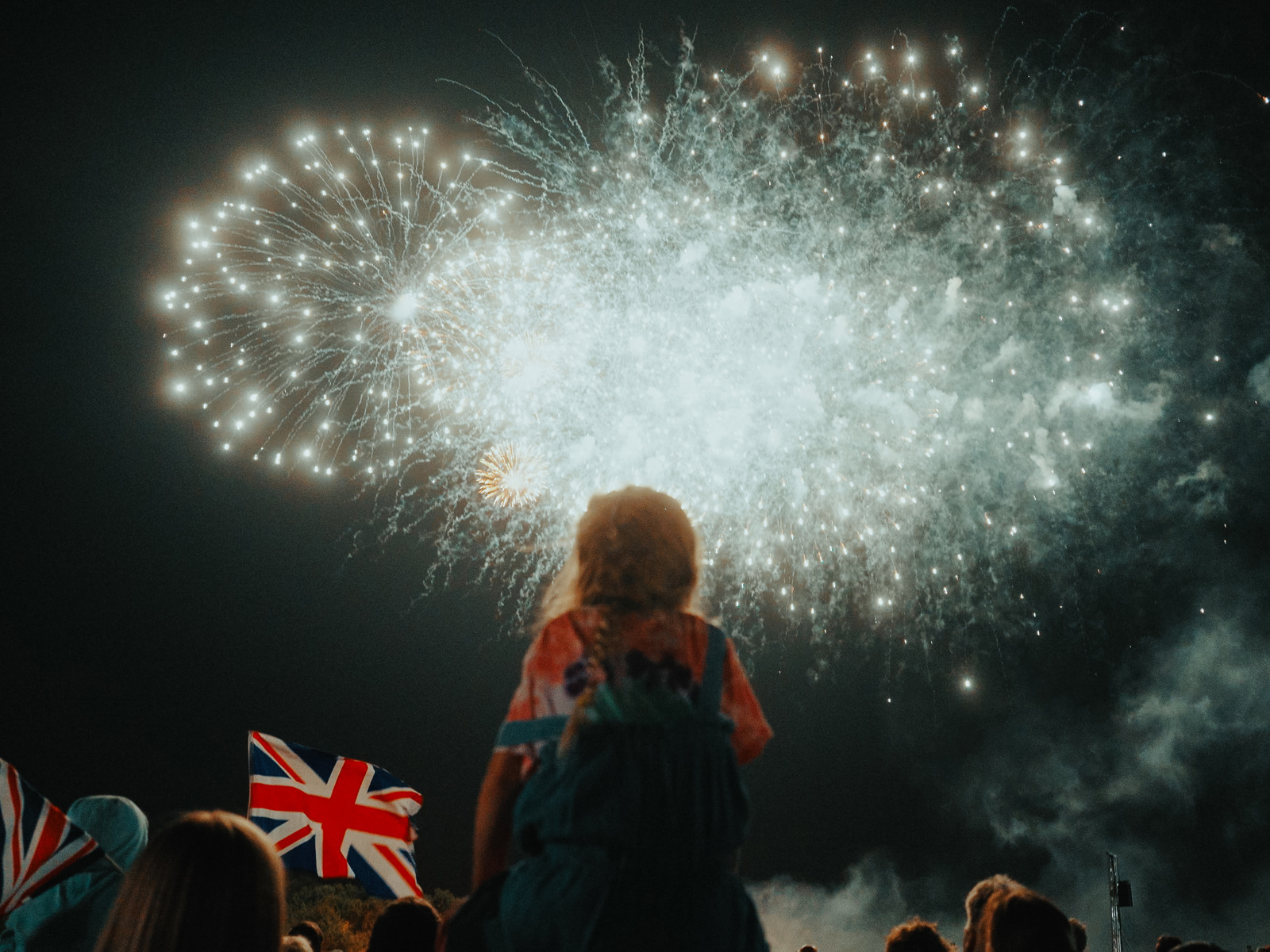 Firework Finale. Flying Proms 2024 © The Shuttleworth Trust. Photo Oliver Lloyd