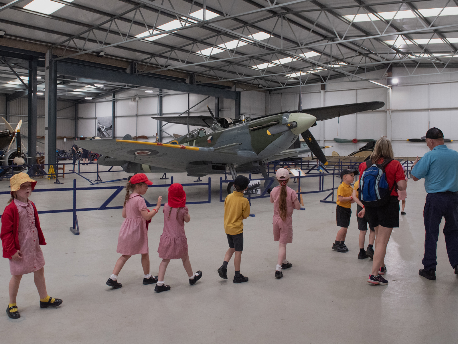 Walking Through The Hangars. © The Shuttleworth Trust. Photo Phil Chaplin (1)