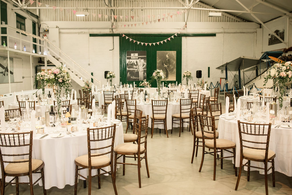 Hangar 3 Wedding. © The Shuttleworth Trust. (2)