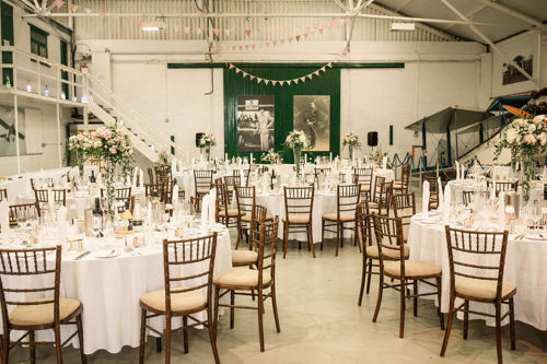 Hangar 3 Wedding. © The Shuttleworth Trust. (2)