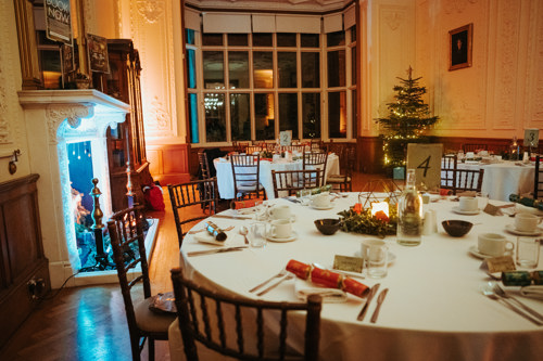Christmas Party Tables © The Shuttleworth Trust. Photo Oliver Lloyd