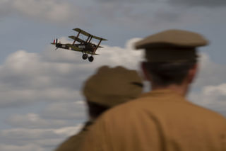 Sopwith Triplane. Military Air Show 2025 © The Shuttleworth Trust. Photo Phil Chaplin