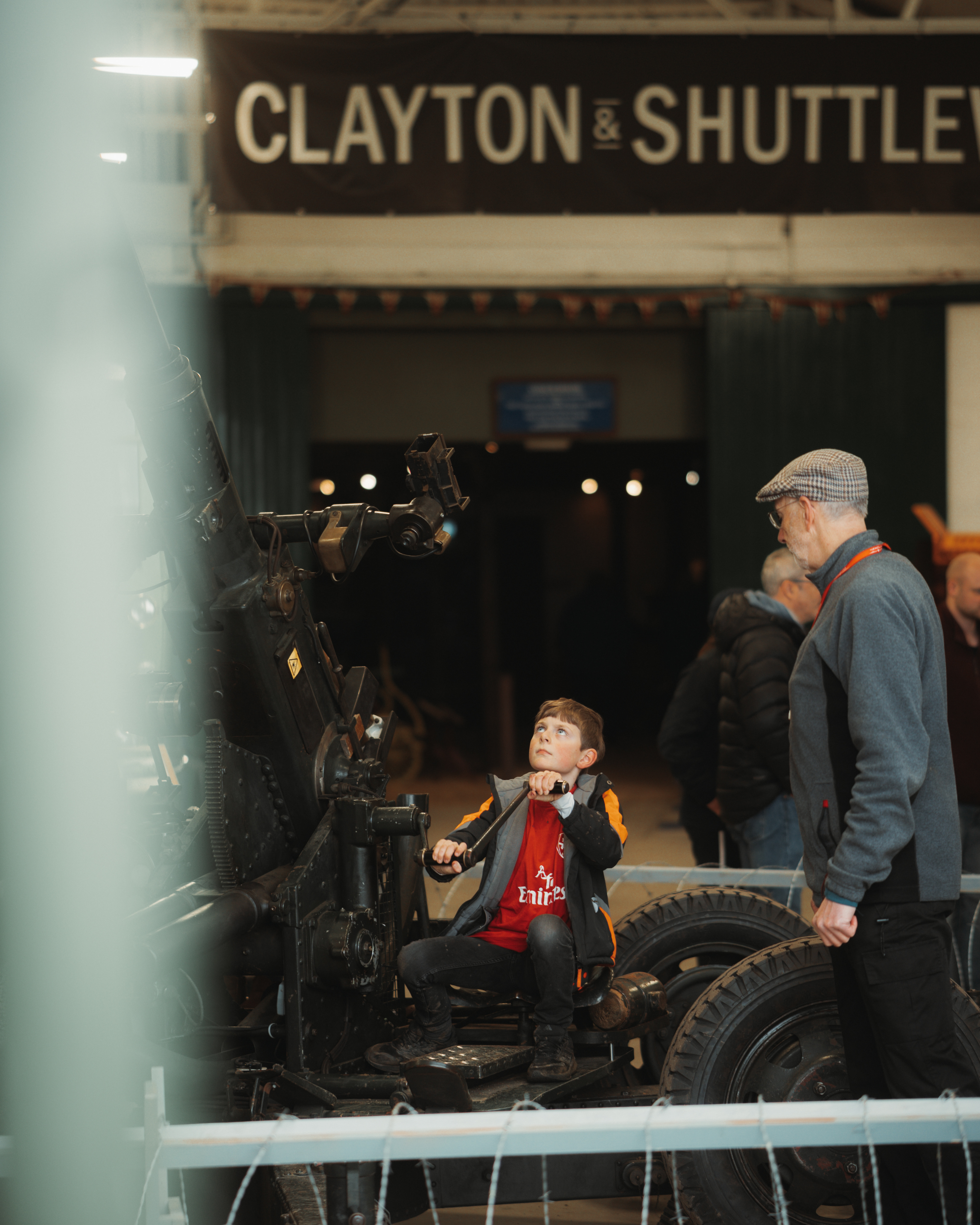 Bofors Gun Interactivity At Engineering Weekend 2026.© The Shuttleworth Trust. Photo Mach 3 Studio