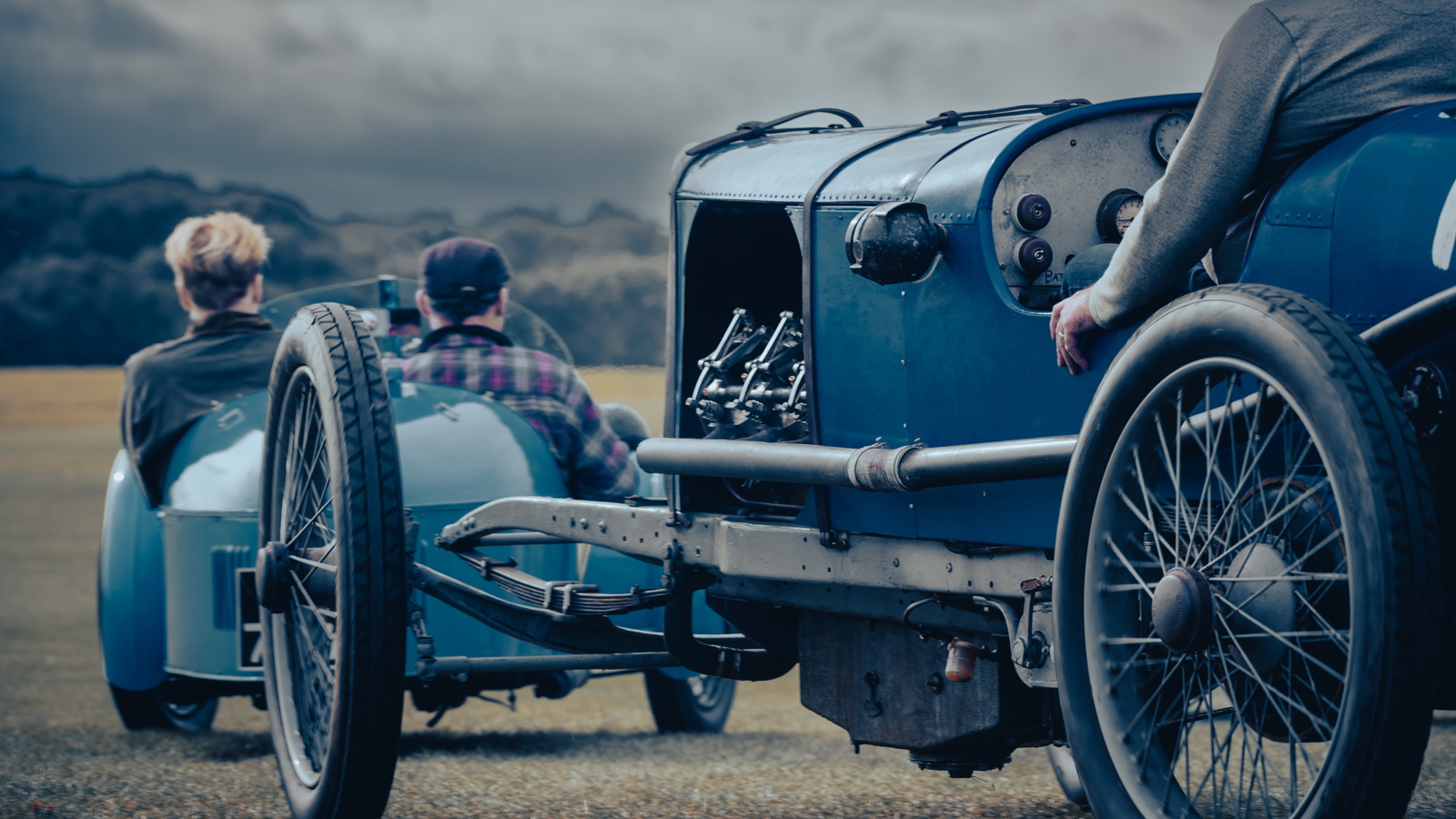 A Tour Of The Airfield. Race Day 2023 © The Shuttleworth Trust. Photo Wayne Allen