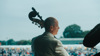 Cellist At Flying Proms 2024 © The Shuttleworth Trust. Photo Oliver Lloyd