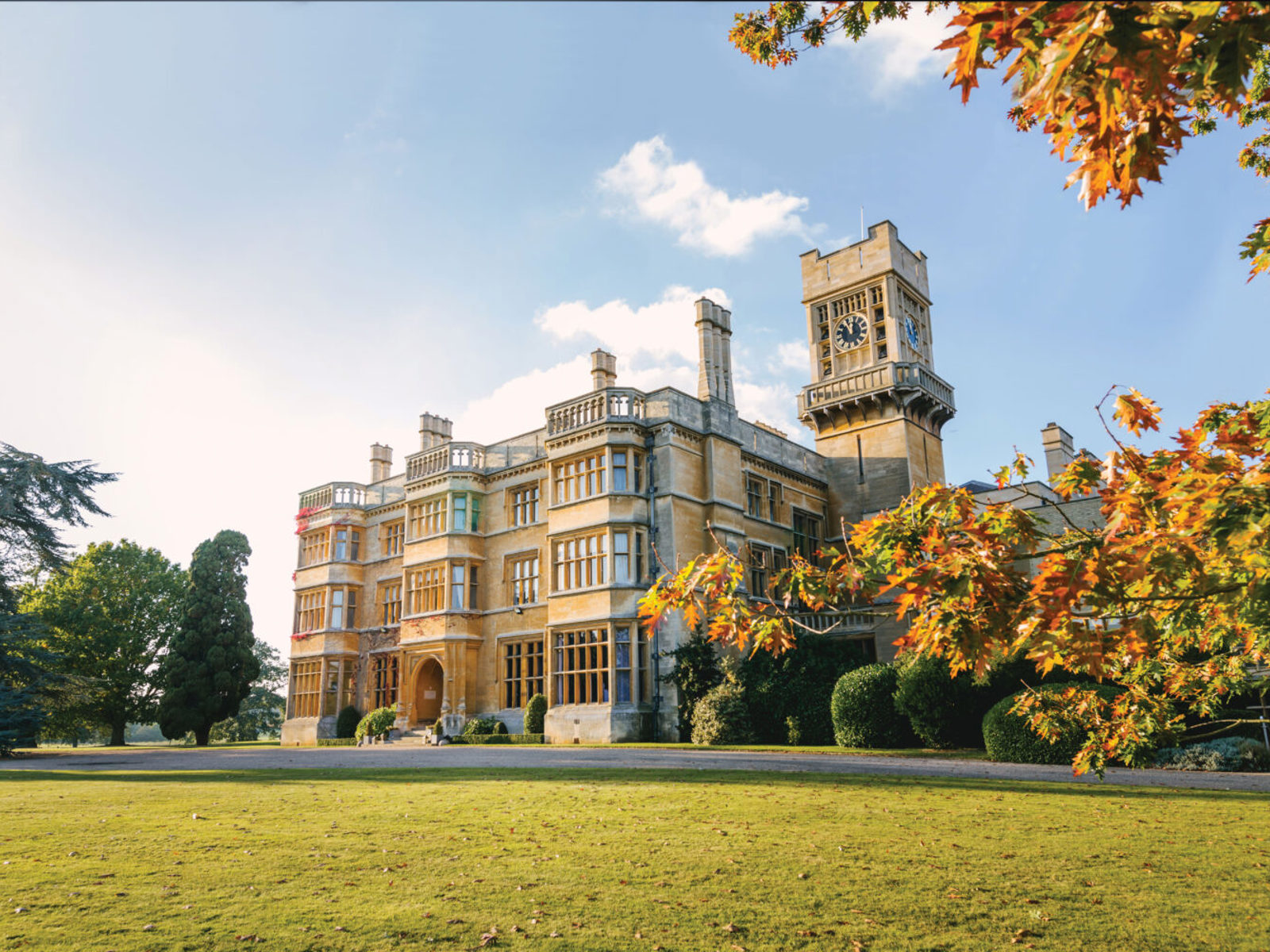 Shuttleworth House In Autumn. © The Shuttleworth Trust.