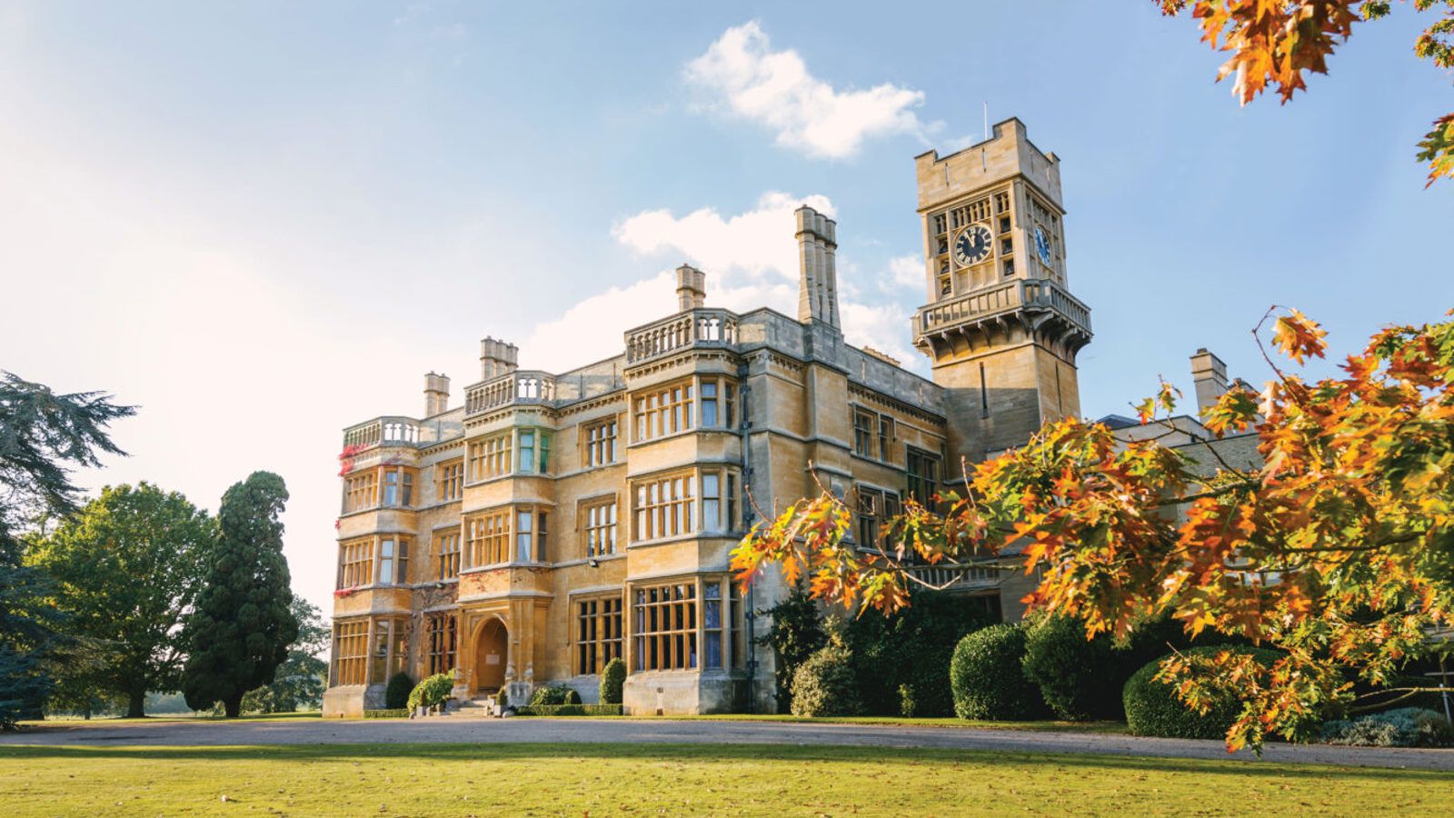 Shuttleworth House In Autumn. © The Shuttleworth Trust.