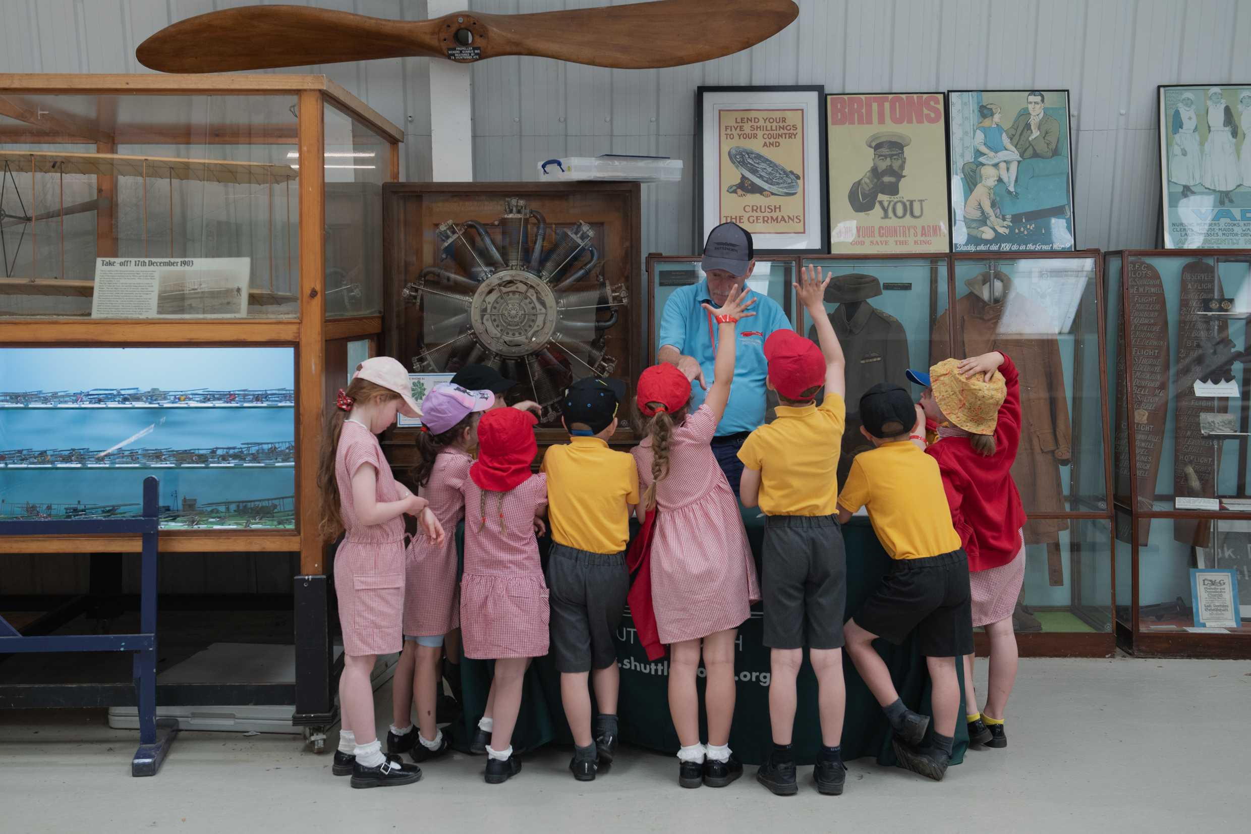 Hands Up In The Hangars. © The Shuttleworth Trust. Photo Phil Chaplin (2)