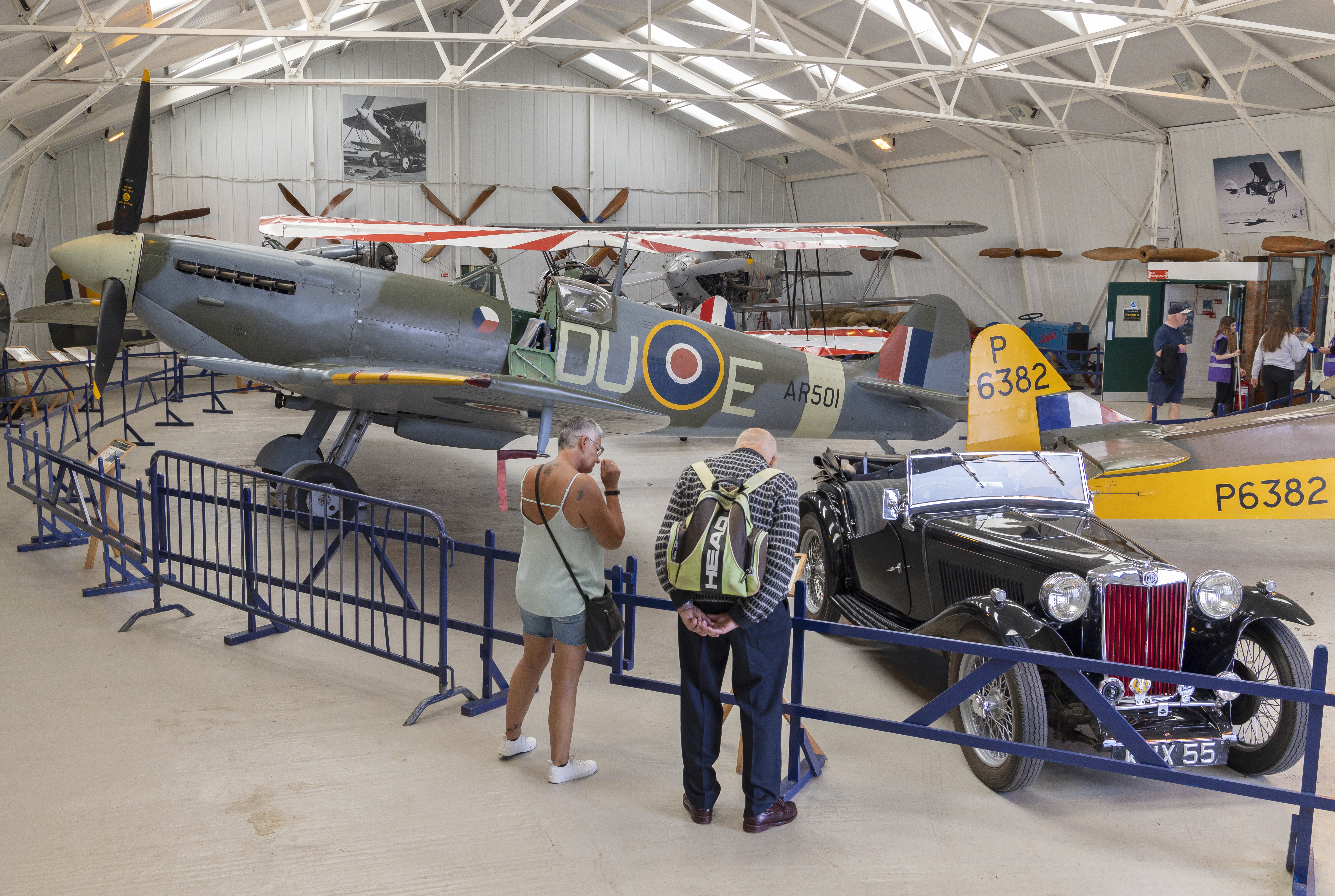 Group Visit To The Collection. © The Shuttleworth Trust. Photo Darren Harbar