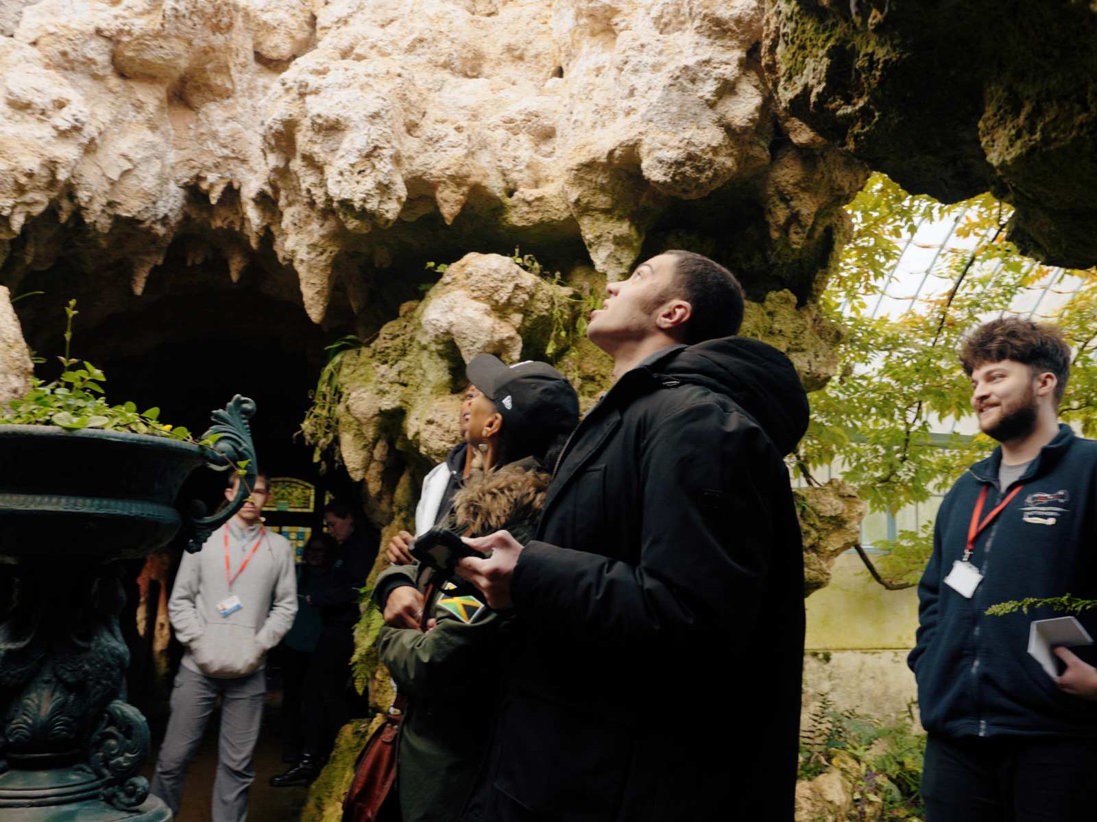 Learning Group In The Grotto. © The Shuttleworth Trust. Photo Oliver Lloyd (1)