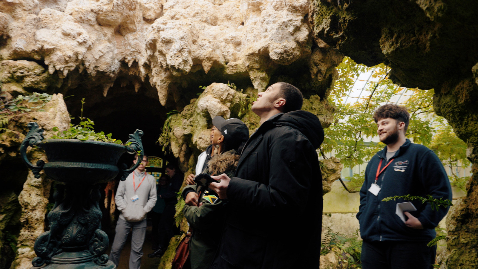 Learning Group In The Grotto. © The Shuttleworth Trust. Photo Oliver Lloyd (1)