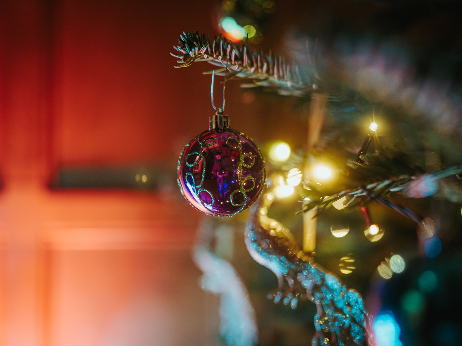 Christmas Bauble. © The Shuttleworth Trust. Photo Oliver Lloyd