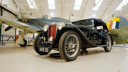 MG Midget In The Collection. © The Shuttleworth Trust. Photo Oliver Lloyd