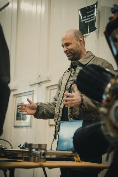Head Of Engineering. Engineering Open Workshop 2025. © The Shuttleworth Trust. Photo Oliver Lloyd.