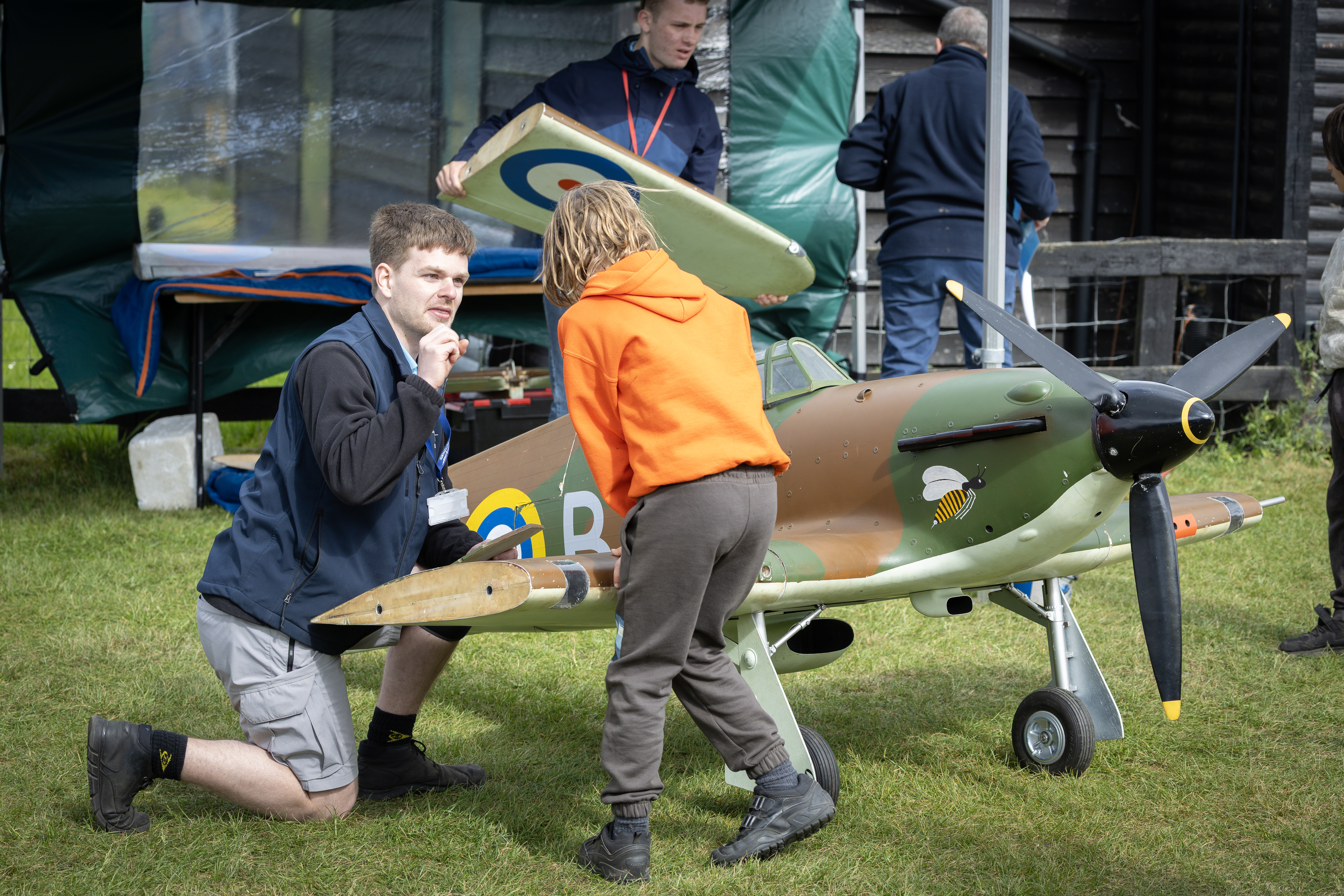Discovery Zone Season Premiere © The Shuttleworth Trust. Photo Darren Harbar