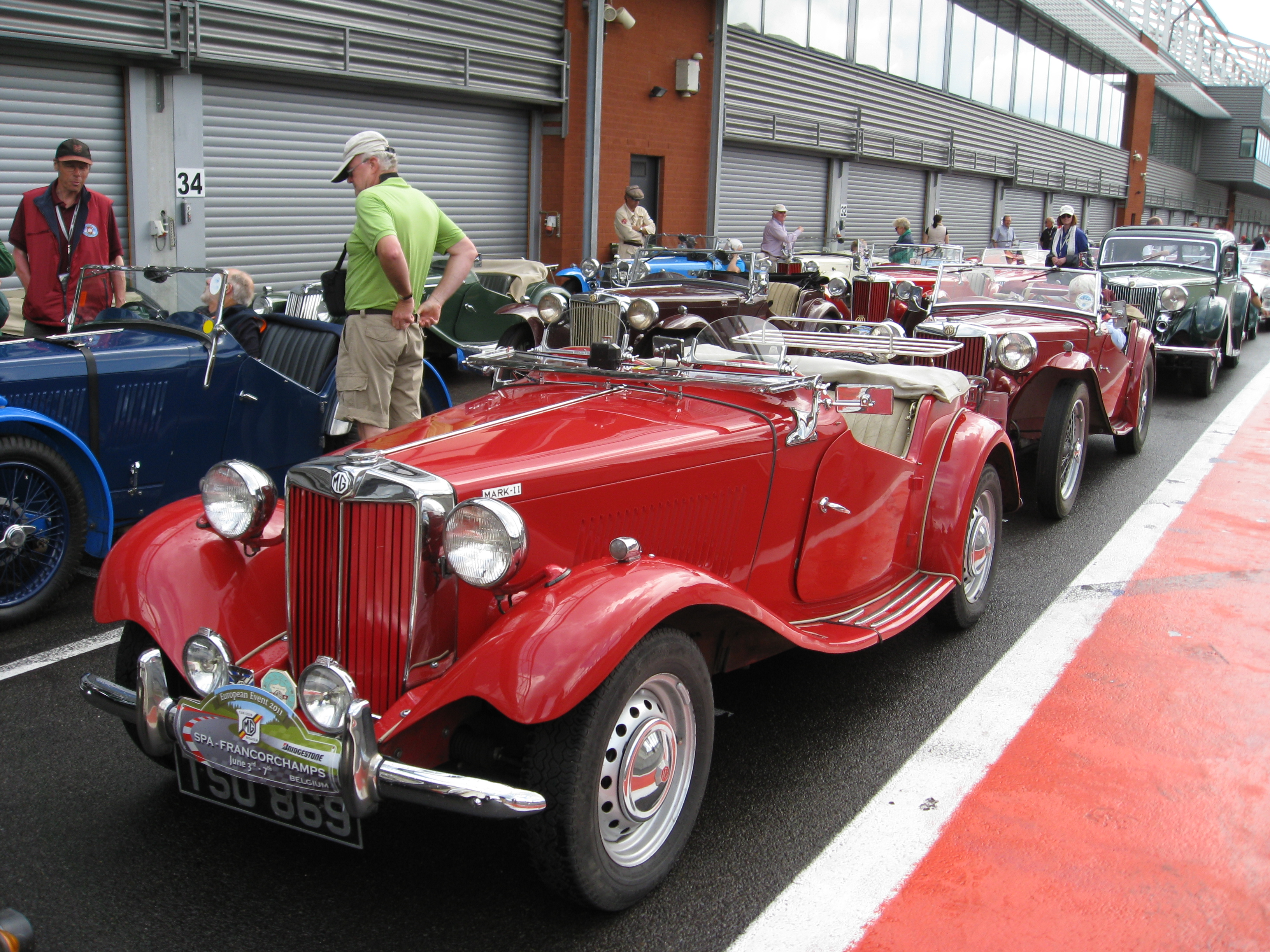 MG Car Clubs T Register
