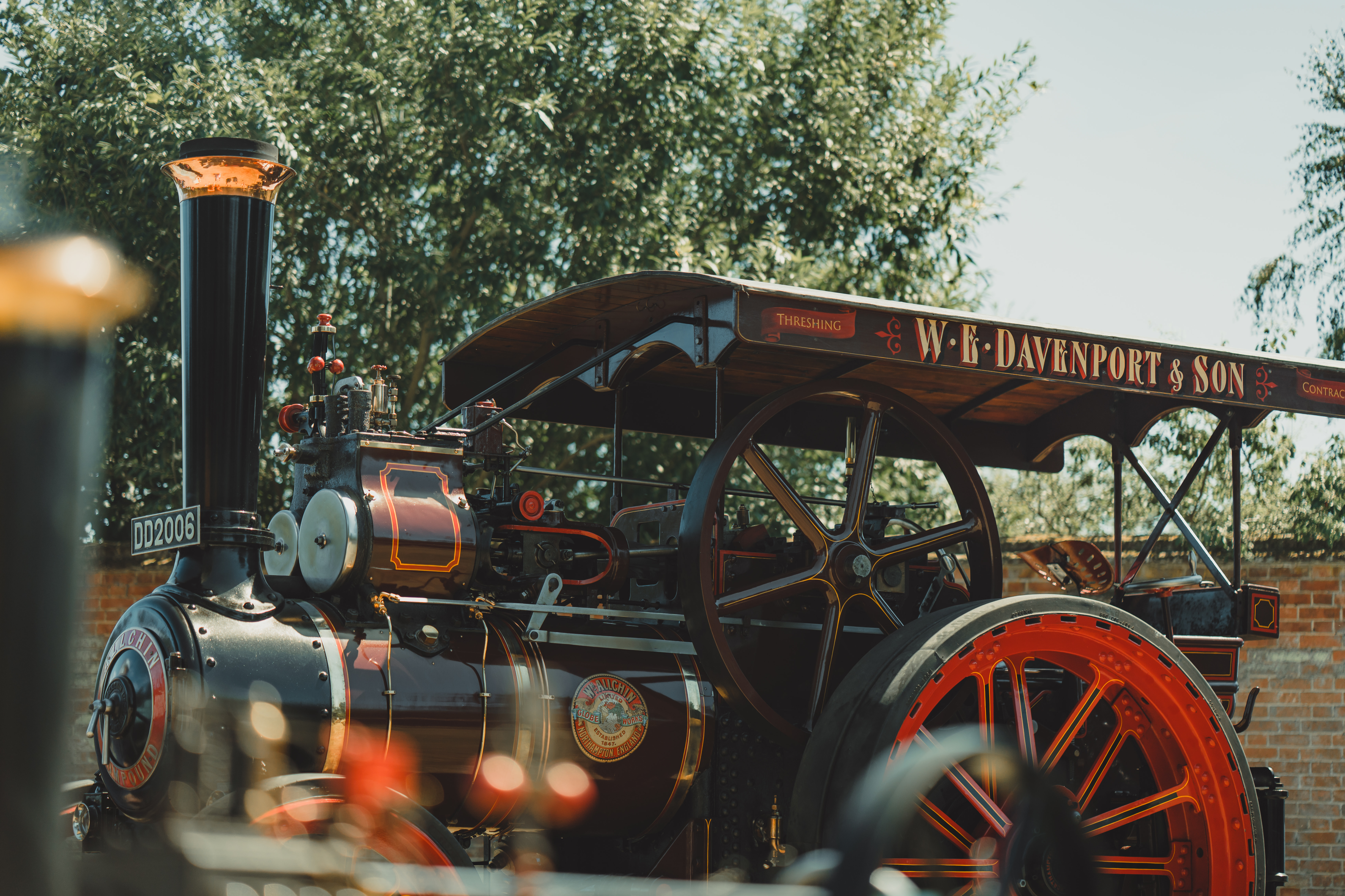 Steam Engine At Summer Fete Open Weekend 2025.© The Shuttleworth Trust. Photo Mach 3 Studio