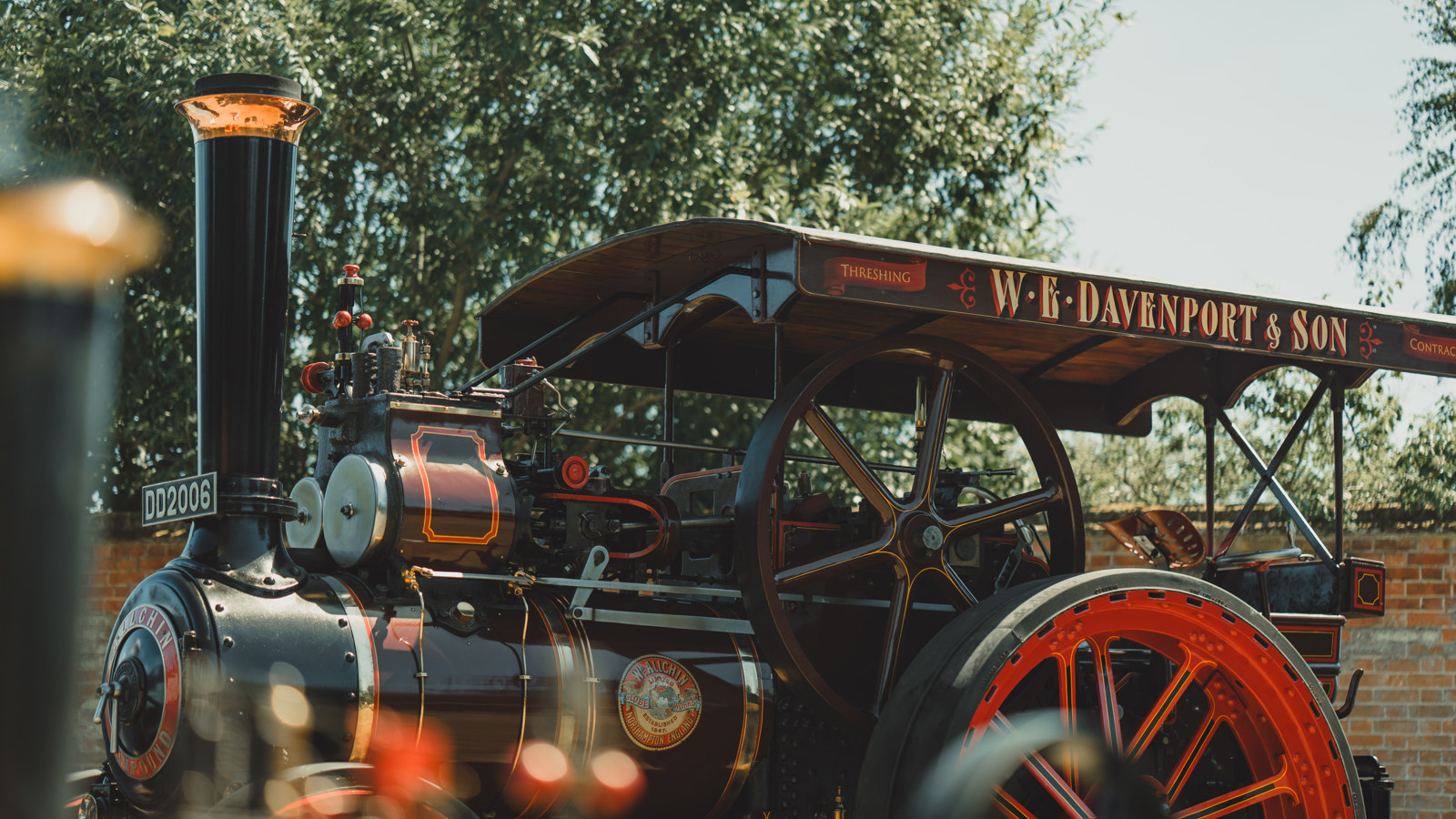 Steam Engine At Summer Fete Open Weekend 2025.© The Shuttleworth Trust. Photo Mach 3 Studio