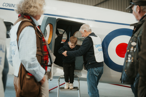 Exploring The Avro Anson. Engineering Open Workshop 2025. © The Shuttleworth Trust. Photo Oliver Lloyd.