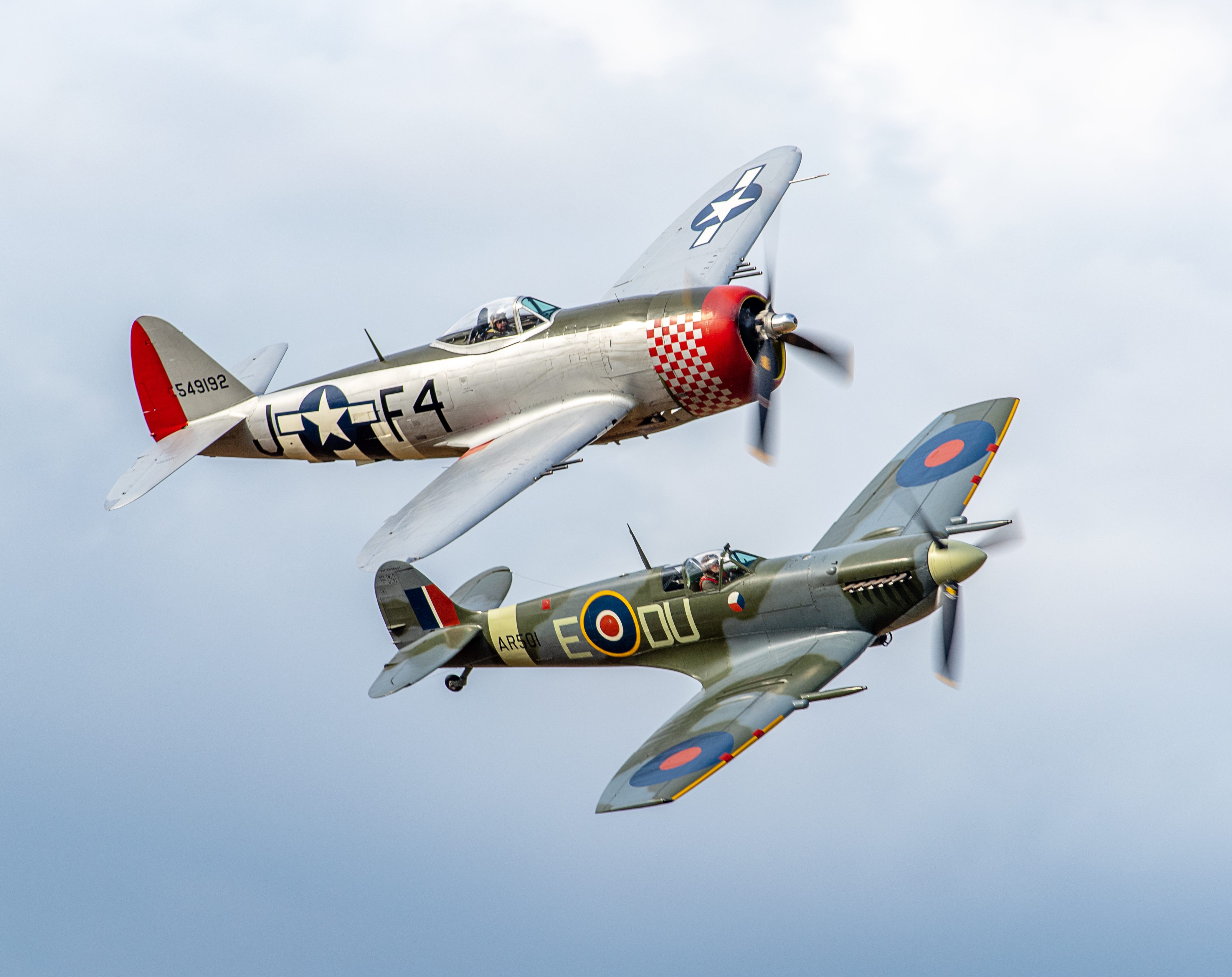 ME Festival Of Flight 2026 Spitfire P 47D DSC 3537