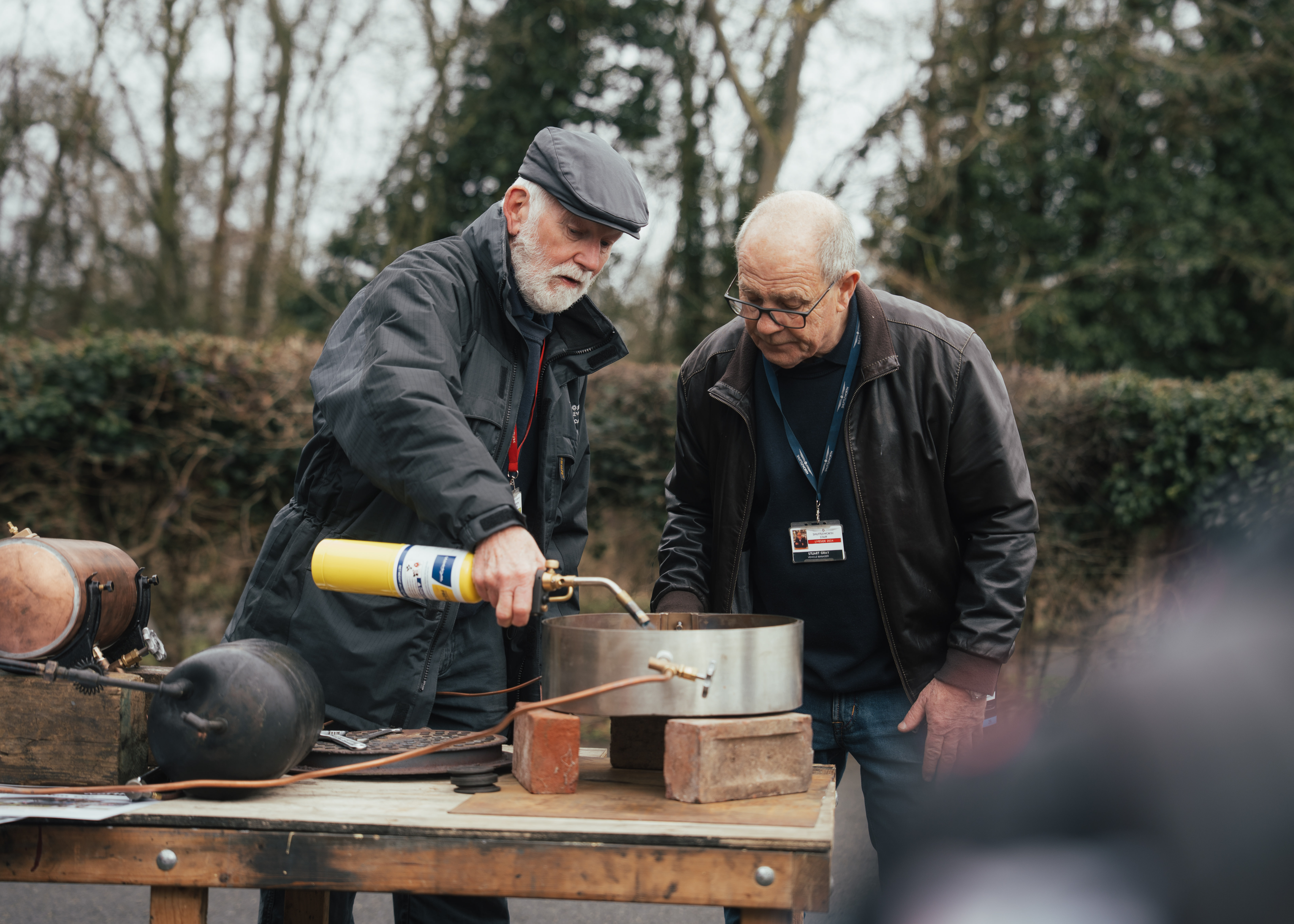 The Vehicle Team. Engineering Open Workshop 2025. © The Shuttleworth Trust. Photo Oliver Lloyd. (2)