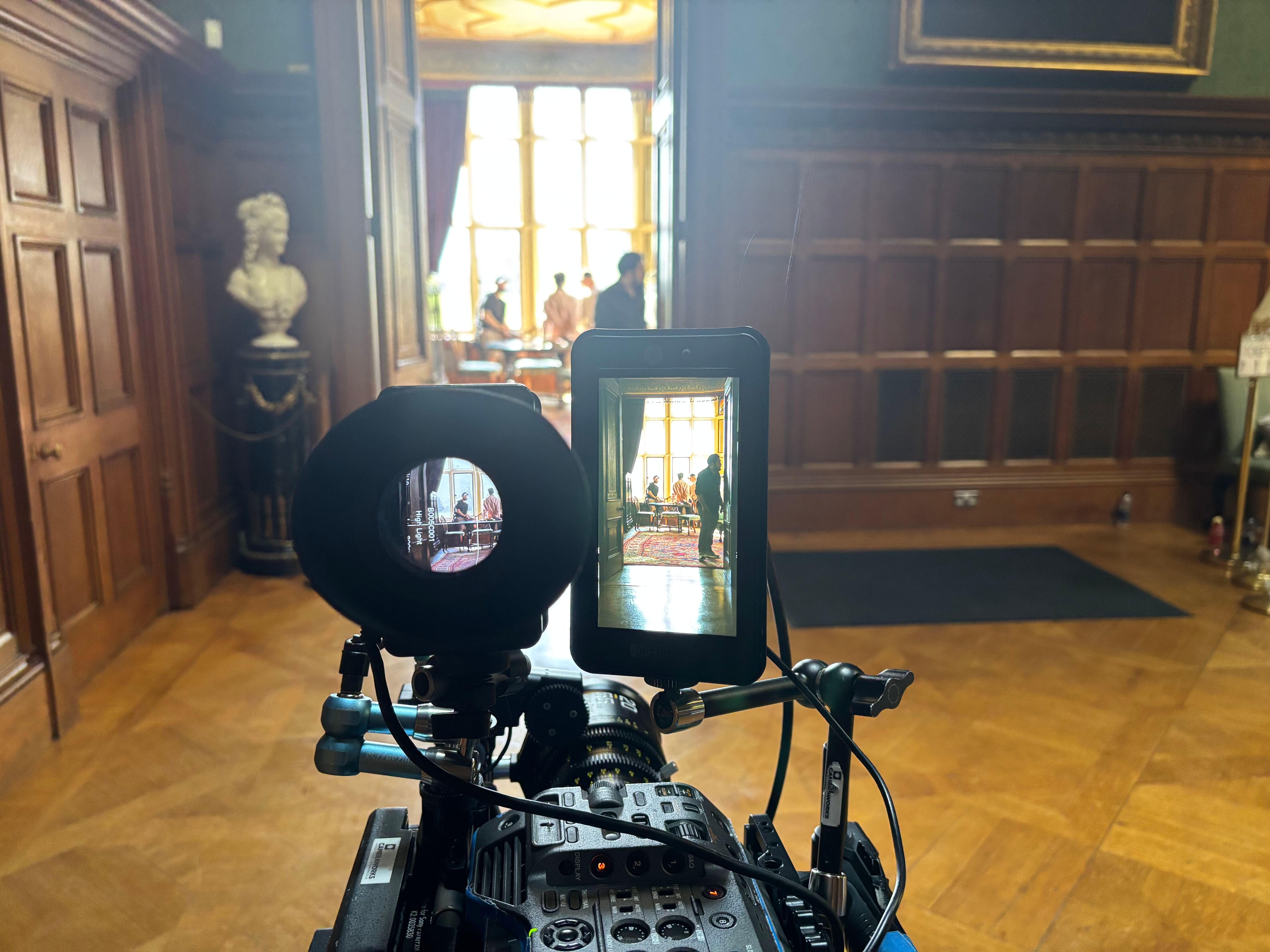 Filming In Shuttleworth House 2025. © The Shuttleworth Trust. Photo Dan Mason (2)