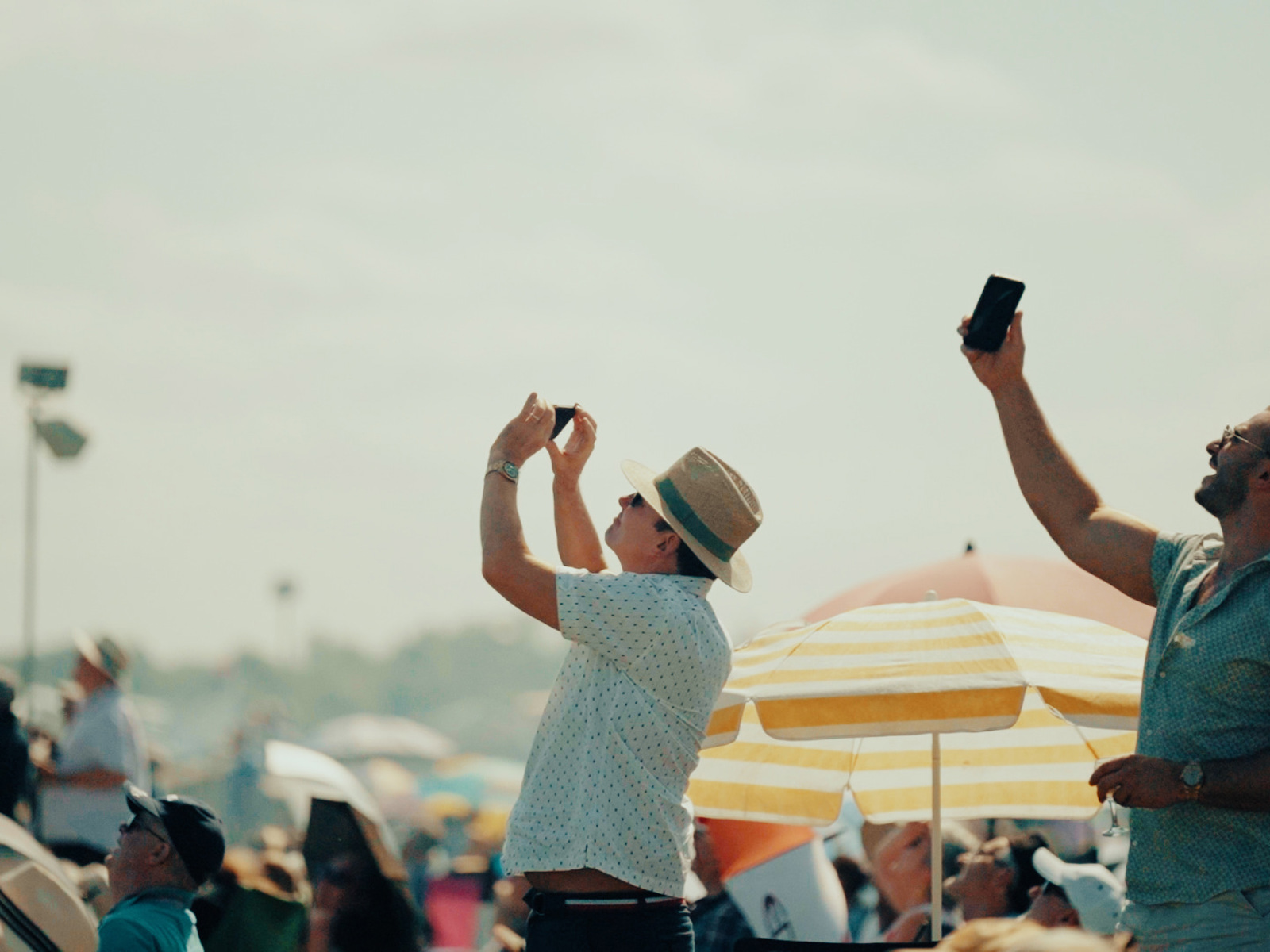 Air Show Phone Photographers. © The Shuttleworth Trust. Photo Oliver Lloyd