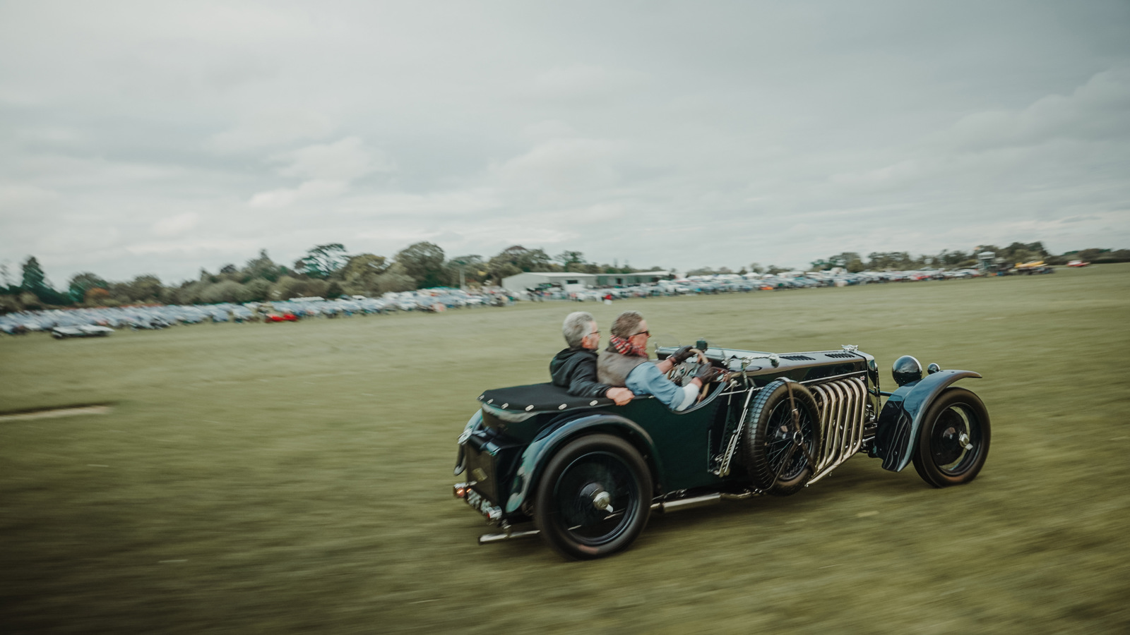 Airfield Sprint. Race Day 2024 © The Shuttleworth Trust. Photo Oliver Lloyd