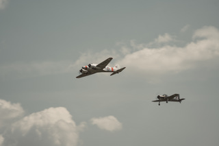 Avro Anson And Percival Provost © The Shuttleworth Trust. Photo Oliver Lloyd